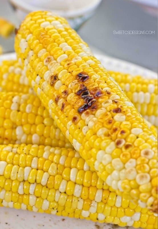 perfect grilled corn on the cob