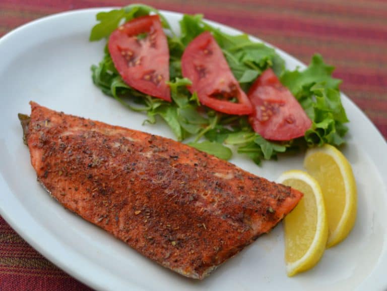 Pellet Grill Smoked Trout
